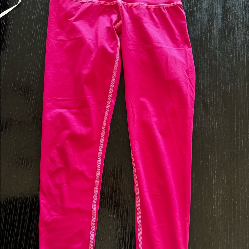 Teeki Pink Leggings Elastic Waistband